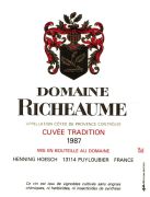 Provence-Richeaume 1987